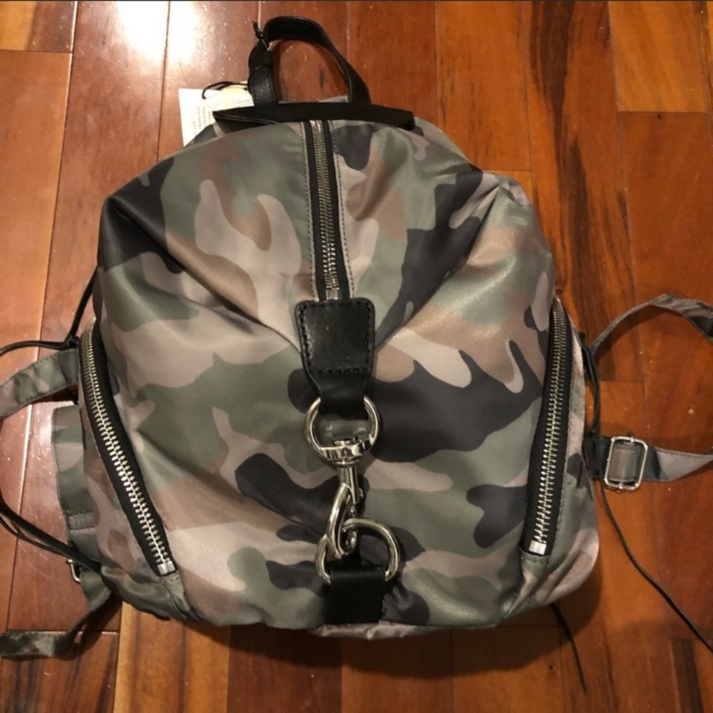 CAMO REBECCA MINKOFF BACKPACK